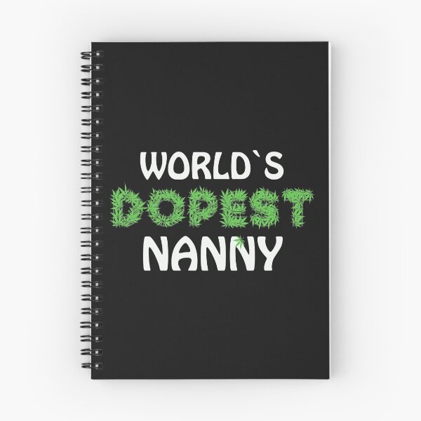 Item preview, Worlds Dopest Nanny Babysitter Cannabis Marihuana Ganja Pot Stoner Housekeeper Caregiver Gift designed and sold by TheAplus.