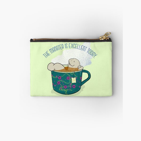 Item preview, The manatea is excellent today - manatee in teacup infused in shade designed and sold by tostoini.