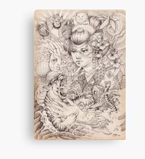 Irezumi Canvas Print
