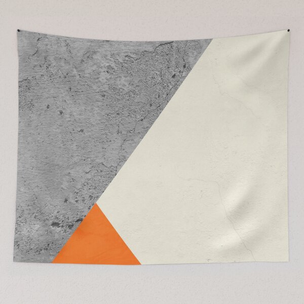 Item preview, Citrus Concrete Orange Cement designed and sold by BlessLifePrints.