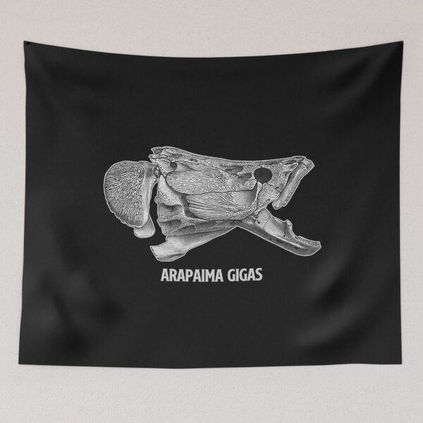 Item preview, Arapaima Pirarucu Paiche Skull Skeleton Aquarium Fish Keeper Aquarist Gift designed and sold by TheAplus.