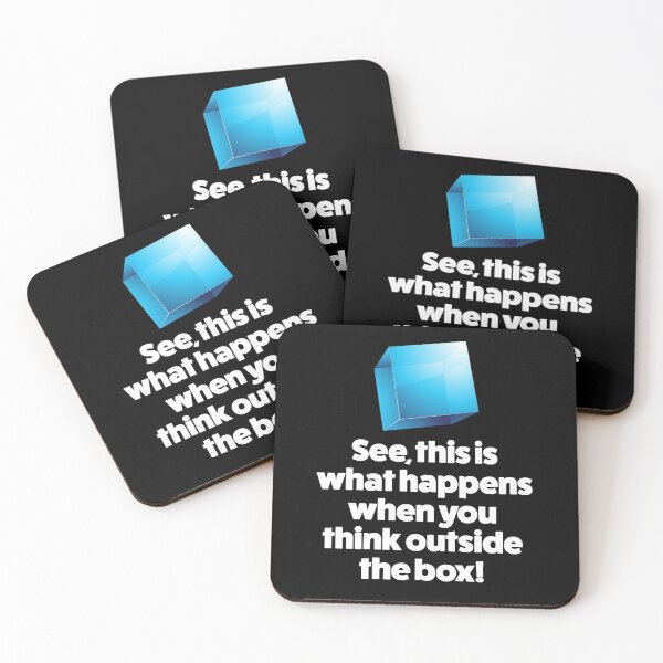 Item preview, See, this is what happens when you  think outside  the box!  designed and sold by Click-Tees.
