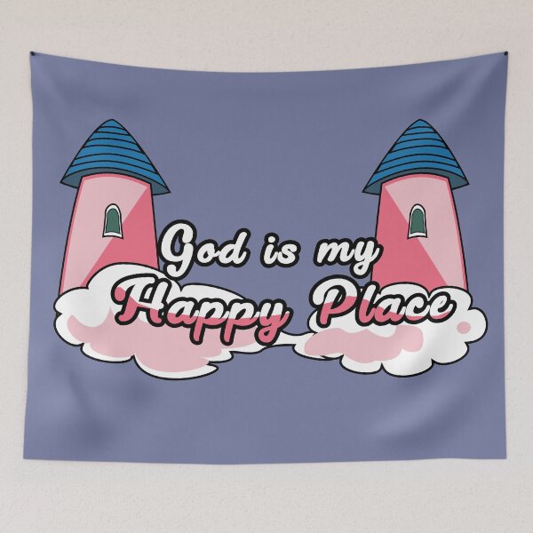 Item preview, God is my HAPPY PLACE designed and sold by closr2god.