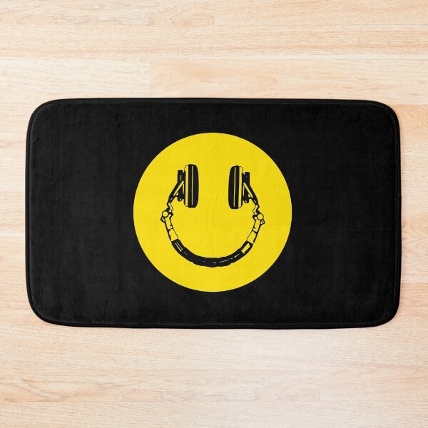 Item preview, Acid-house Headphones Smiley DJ designed and sold by BlessLifePrints.
