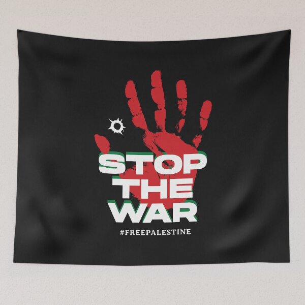 Item preview, Stop The War - Free Palestine designed and sold by Exertion.