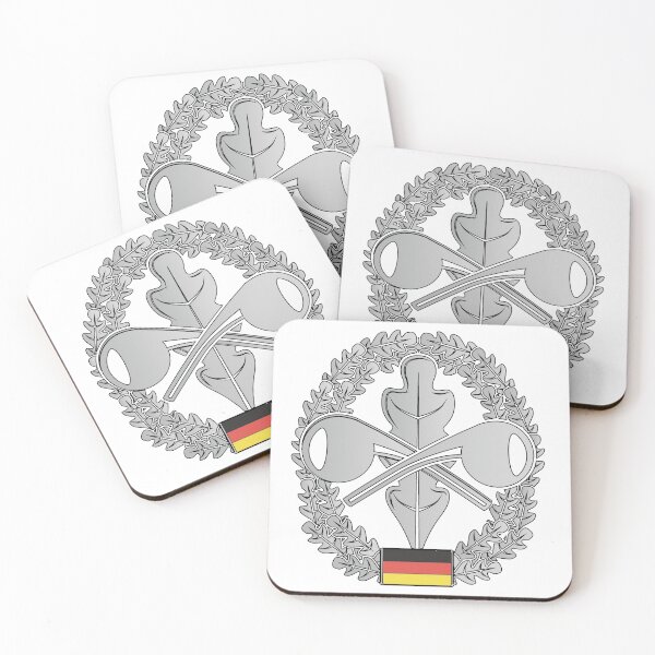 Item preview, NBC Defense Bundeswehr beret badge designed and sold by Justode.