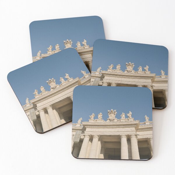 Item preview, Saint Peter's Square Close Up | Vatican City, Rome, Italy | Europe Travel Photography Art Print designed and sold by julidescole.