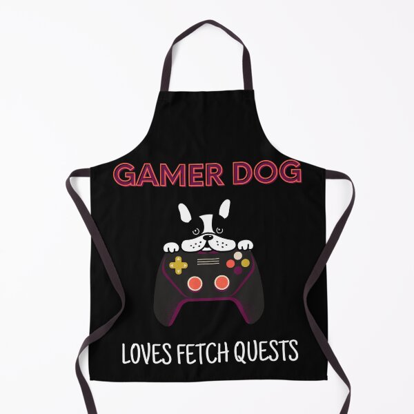 Item preview, Gamer Dog - Dog person - Loves fetch quests designed and sold by For the love of Pixels.