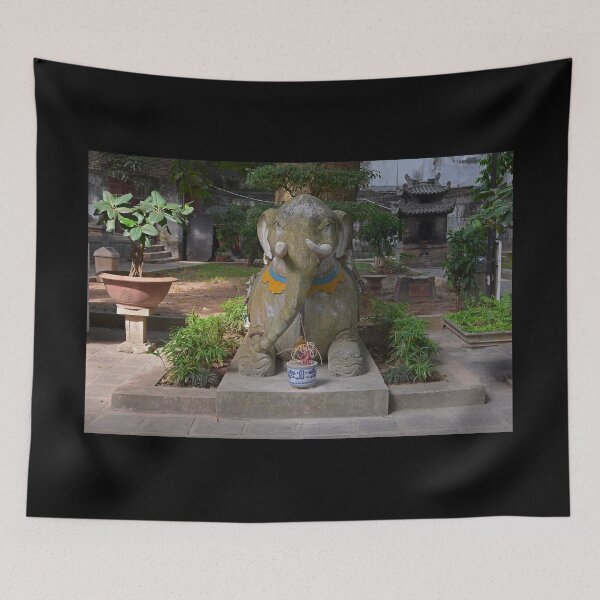 Item preview, Elephant Statue in Quan Thanh Temple designed and sold by jojobob.