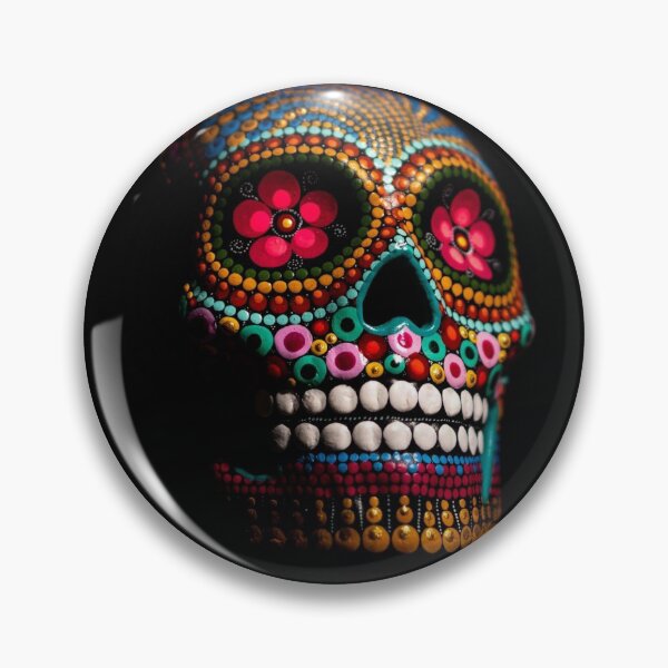 Item preview, Artistic skeleton head. designed and sold by Anamika Mehta.