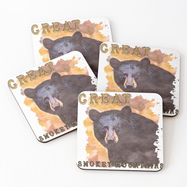 Item preview, GSMNP Bear Watercolor  designed and sold by mclaurin612.