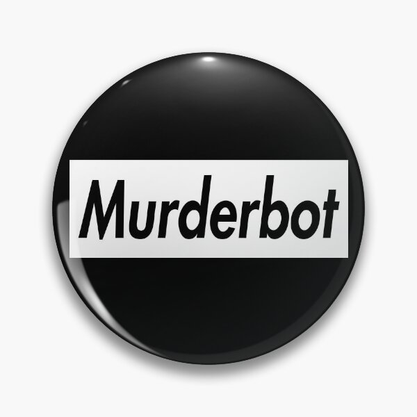 Item preview, Murderbot designed and sold by CrownAndThistle.