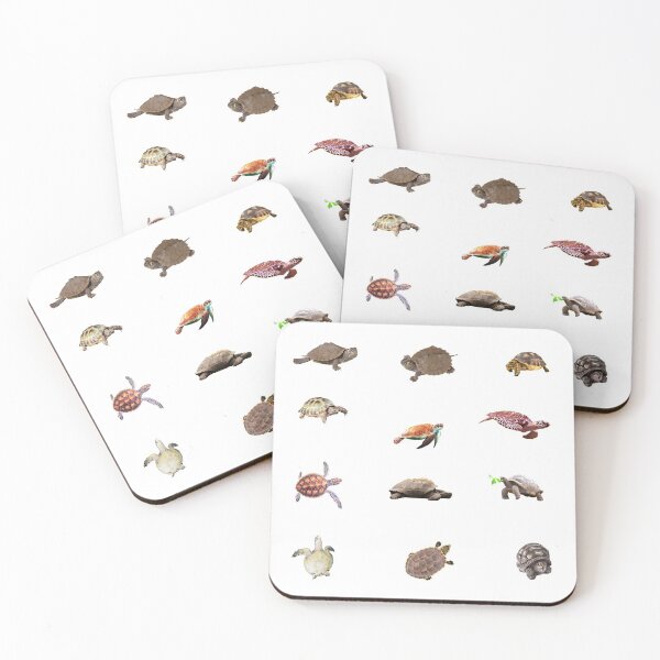 Item preview,  Cute turtle compilation pack ( buy large or medium in a sticker) designed and sold by vashumaso.