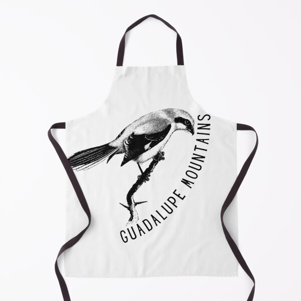 Item preview, Guadalupe Mountains Loggerhead Shrike National Park logo designed and sold by TheWaterBirds.