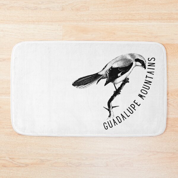Item preview, Guadalupe Mountains Loggerhead Shrike National Park logo designed and sold by TheWaterBirds.