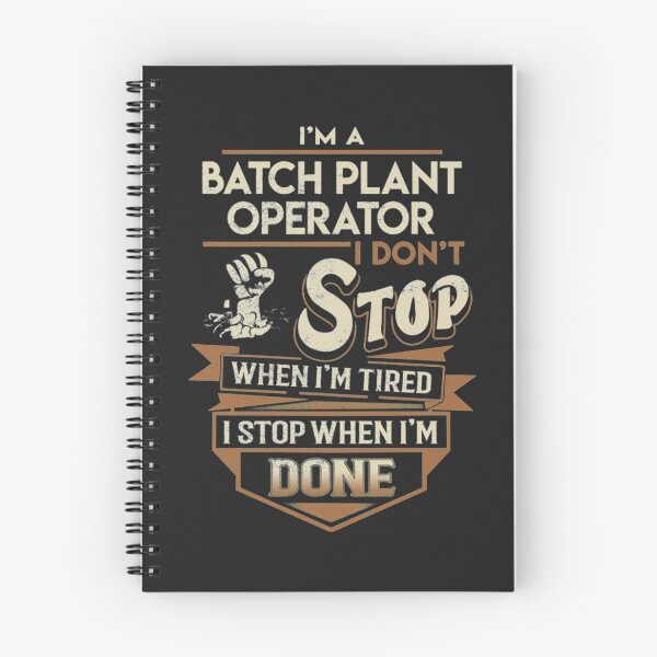Item preview, Batch Plant Operator designed and sold by EasyJersey.
