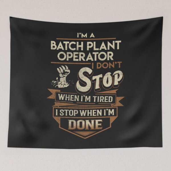Item preview, Batch Plant Operator designed and sold by EasyJersey.