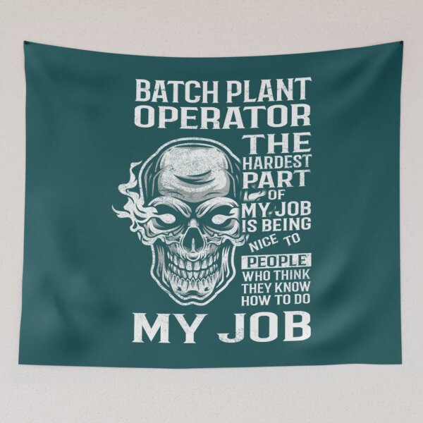 Item preview, Batch Plant Operator designed and sold by EasyJersey.