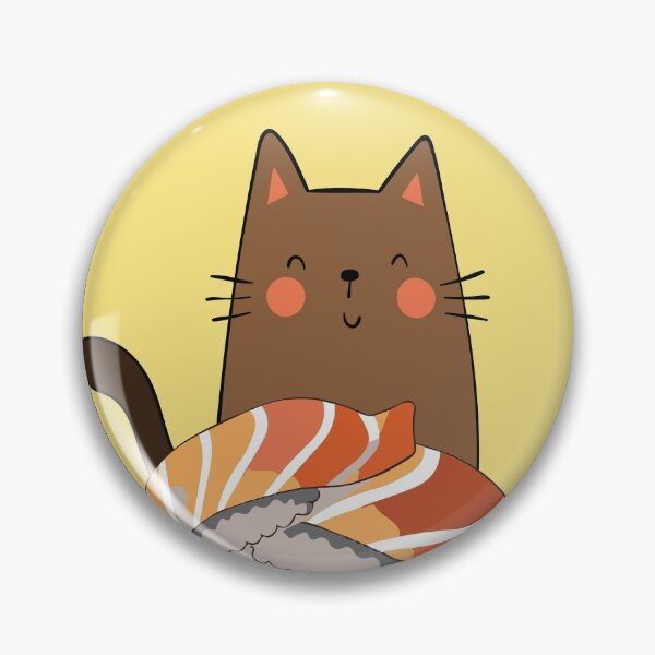 Item preview, Cat Sushi Sunshine designed and sold by StudioMoesker.