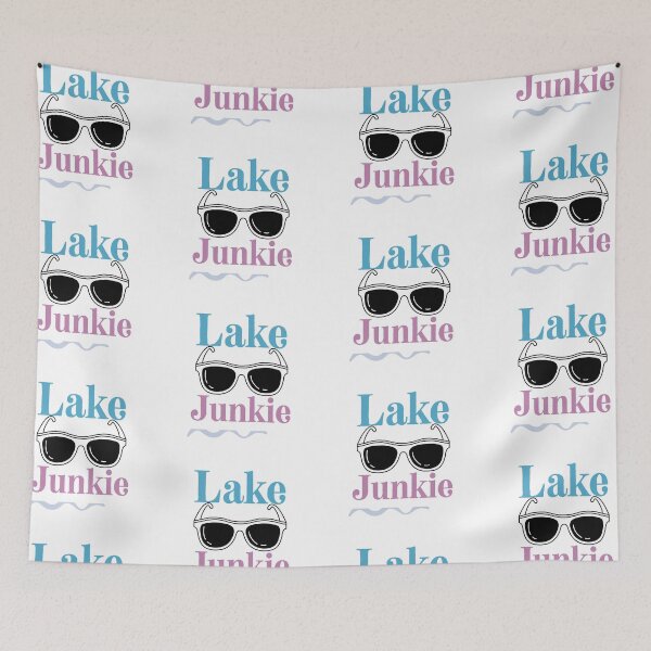 Item preview, Lake fishing junkie designed and sold by DasaMerch.