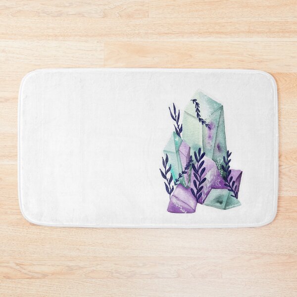 Item preview, Gemstone ametiste watercolor illustration designed and sold by ArrighiDesign.