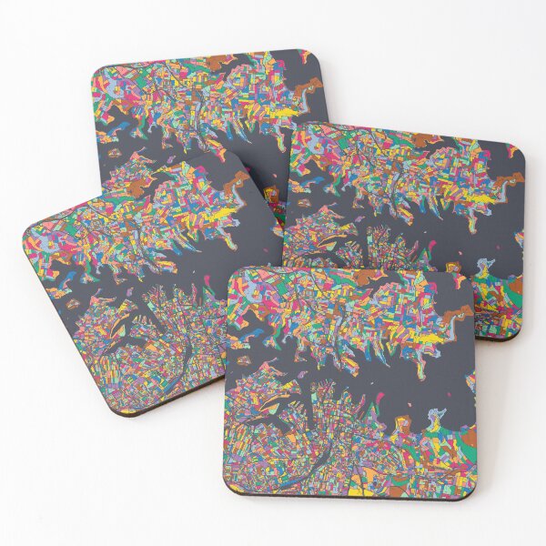 Item preview, Sydney Map - Mosaic - 2021 Colors designed and sold by HomeCities.