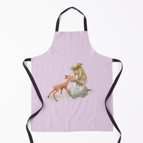 Item preview, The girl and the deer designed and sold by AnaGrigorjev.