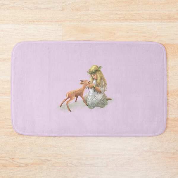 Item preview, The girl and the deer designed and sold by AnaGrigorjev.