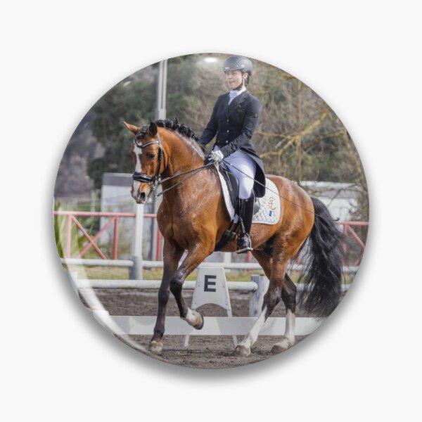 Item preview, Beautiful Lusitano stallion during Dressage competition. Amazing animals. designed and sold by AylaHarbich.