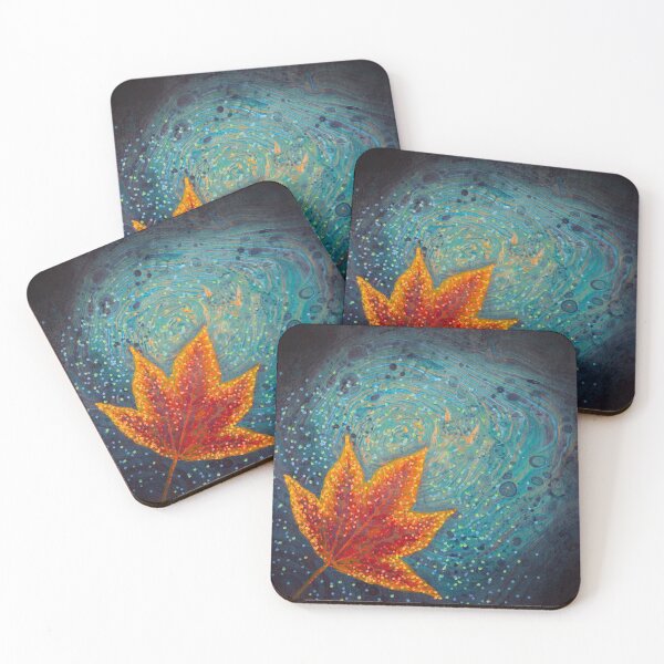 Item preview, Leaf on water designed and sold by Caroline Swart.