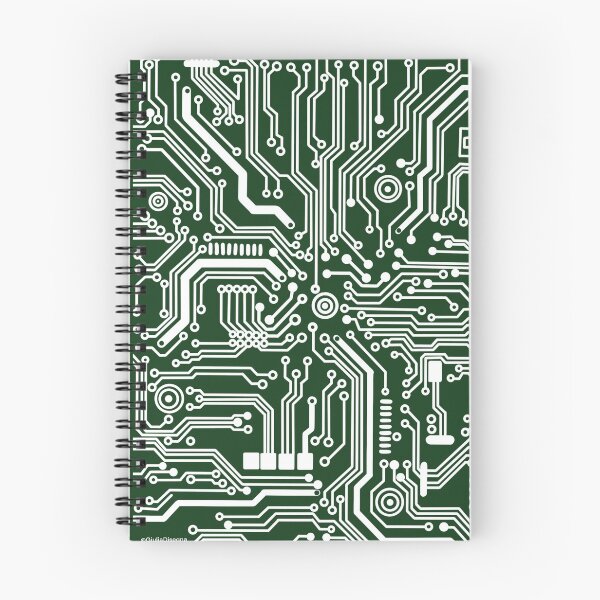 Item preview, Dark Green microchip hardware circuit design designed and sold by Giulia  Palazzo.