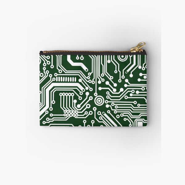 Item preview, Dark Green microchip hardware circuit design designed and sold by Giulia  Palazzo.