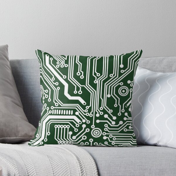 Item preview, Dark Green microchip hardware circuit design designed and sold by Giulia  Palazzo.