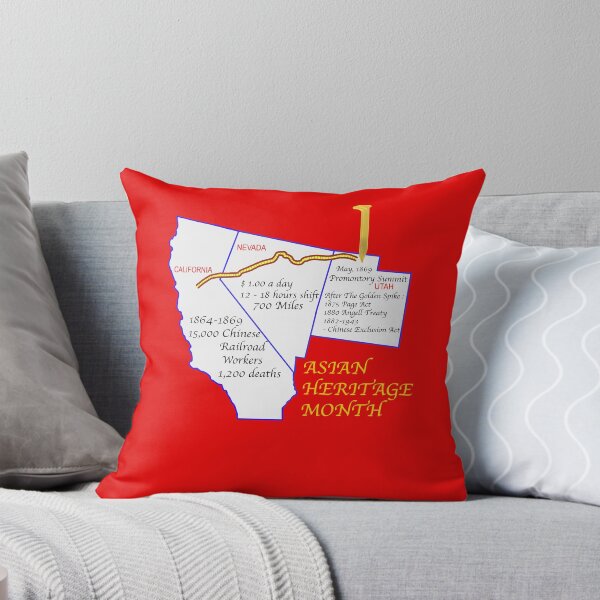 Item preview, American Asian Lives Mattered. Stop Asian Hate during Asian Heritage Month. Honour the history of Chinese Railroad workers. designed and sold by GTOATlogos.