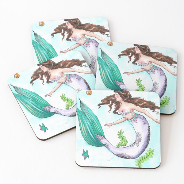 Item preview, The Mermaid designed and sold by Mauveink.