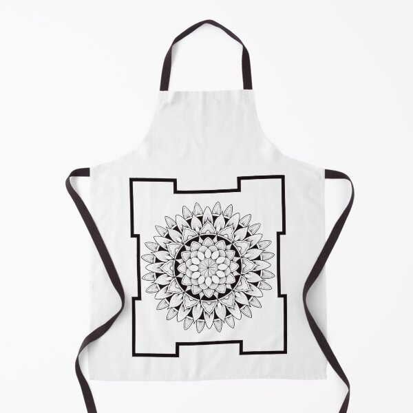 Item preview, Eggs Mandala in pen and ink dotwork designed and sold by René Voortwist Pen and Ink art.