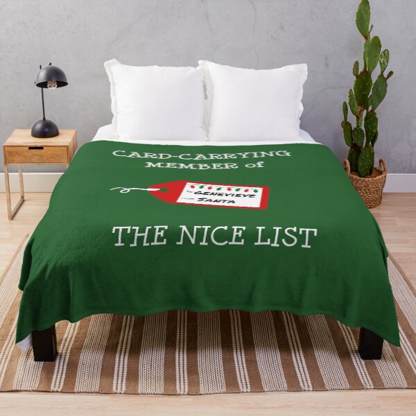 Artikelvorschau, GENEVIEVE -Card-Carrying Member of The Nice List entworfen und verkauft von IzzyDee-Designs.