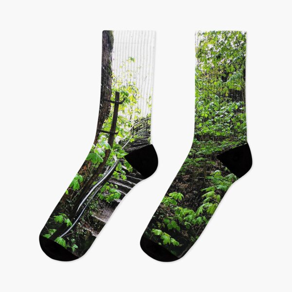 Item preview, The stairs in the forest designed and sold by frankuffmann.