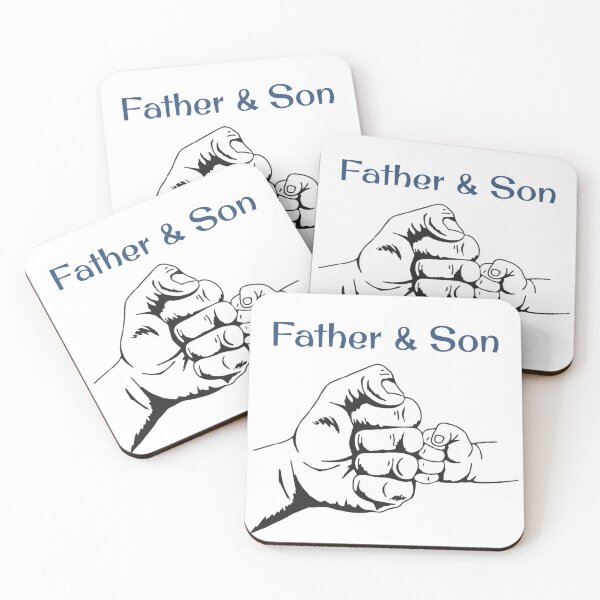 Item preview, Father & Son Fist Bump designed and sold by Slainte  Prints.