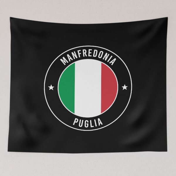 Item preview, Manfredonia Puglia Italia Flag designed and sold by ClassyCo.