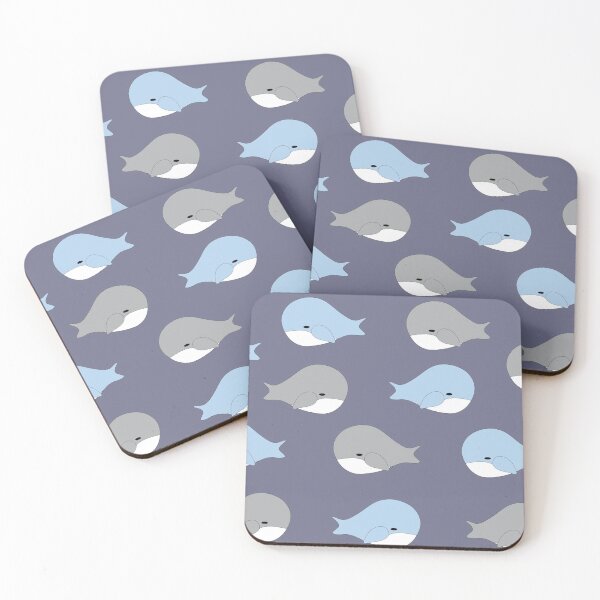 Item preview, Whale pattern, cute print, sea illustration designed and sold by lafataviola.