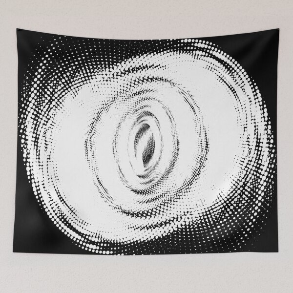 Item preview, Halftone Swirl #2 designed and sold by x1brett.