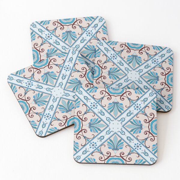 Item preview, Greek tile designed and sold by Moksha Patterns.