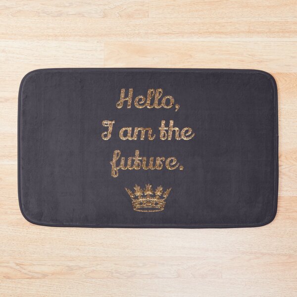 Item preview, Hello, I am the Future Crown Prince or Princess with Gold Lettering  designed and sold by Akvauter.