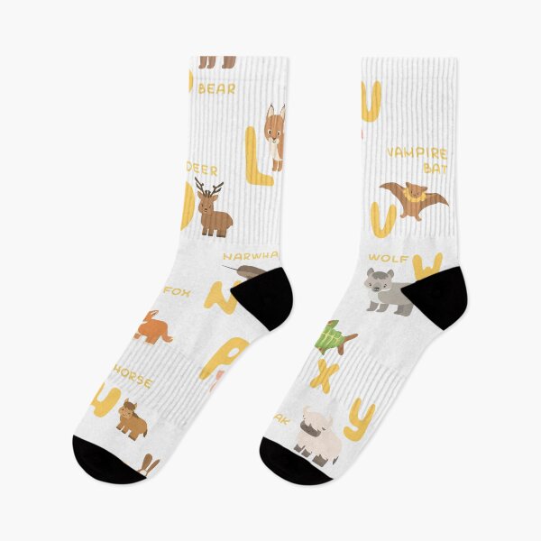 Item preview, English animals alphabet designed and sold by essskina.