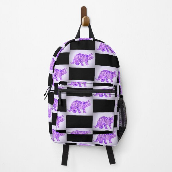 Item preview, Purple Flower Dinosaur Illustration Design designed and sold by EarthArtDesigns.