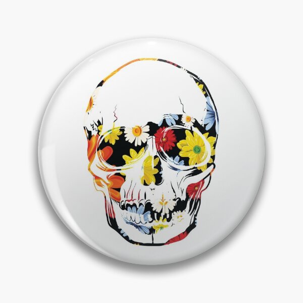 Item preview, Flowers Skull designed and sold by giandraswara.
