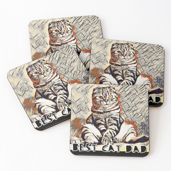 Item preview,  Cat Daddy - Colorful design designed and sold by Vibing-Right.