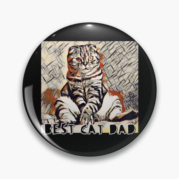Item preview,  Cat Daddy - Colorful design designed and sold by Vibing-Right.