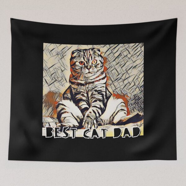 Item preview,  Cat Daddy - Colorful design designed and sold by Vibing-Right.